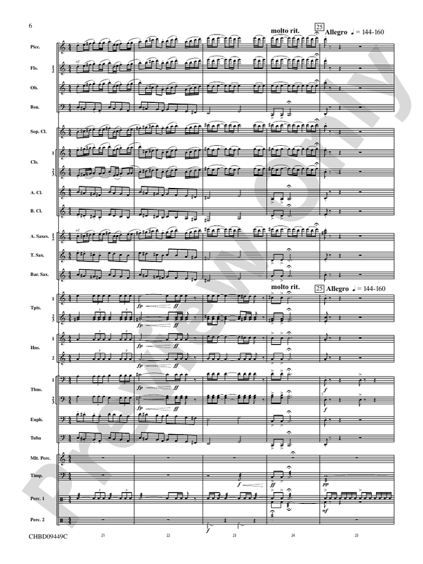 Psalm 46 - Concert Band Conductor Score & Parts (Digital Download)