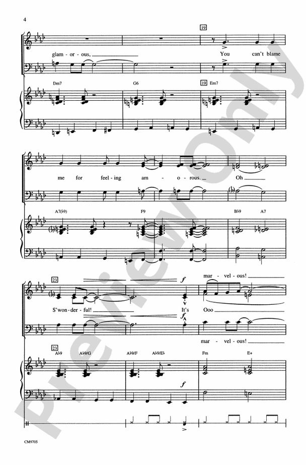 Gershwin Showcase – 3-Part Mixed Choral Octavo (Digital Download)
