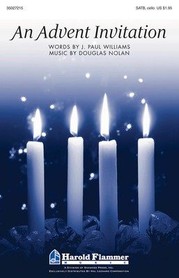 An Advent Invitation - Douglas Nolan|J. Paul Williams - SATB Shawnee Press Choral Score Octavo