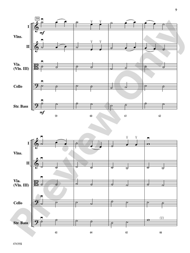 Christmas in the Mountains - String Orchestra Conductor Score & Parts (Digital Download)