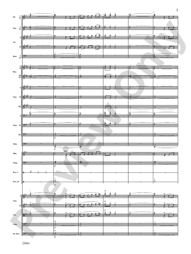 Mineola Waltz – Full Orchestra Conductor Score & Parts (Digital Download)