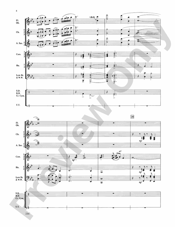 Wood County Celebration - Concert Band Conductor Score & Parts (Digital Download)