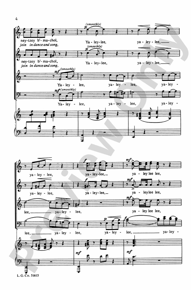 Hava Nevtzey B'Machol – SATB Choral Octavo (Digital Download)