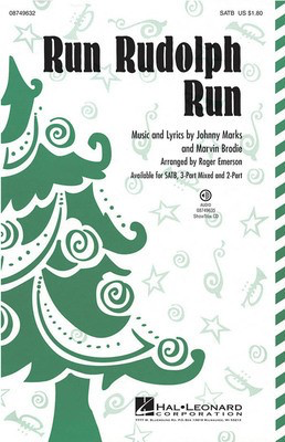 Run Rudolph Run - Johnny Marks|Marvin Brodie - Roger Emerson Hal Leonard ShowTrax CD CD