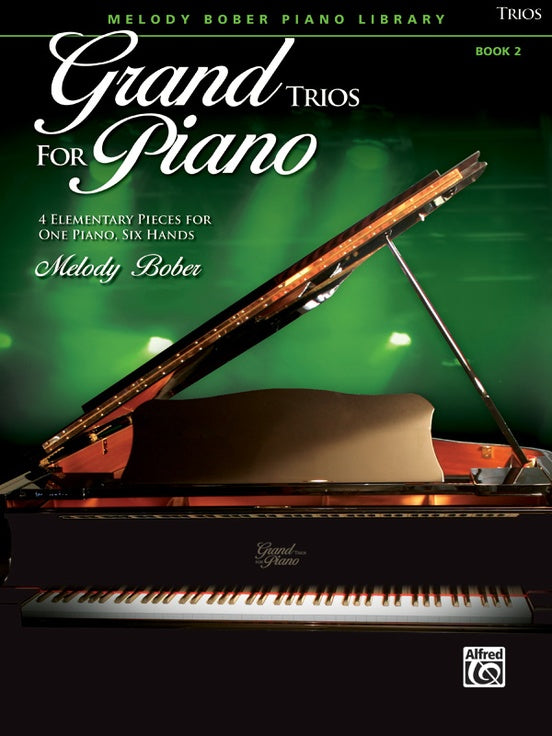 Grand Trios for Piano, Book 2: 4 Elementary Pieces for One Piano, Six Hands  (Digital Download)