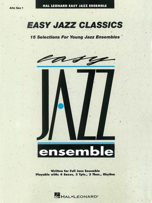 Easy Jazz Classics - Alto Sax 1 - Various - Hal Leonard