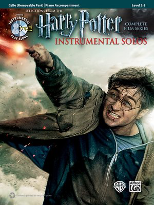 Harry Potter Inst Solos Cello Bk/CD