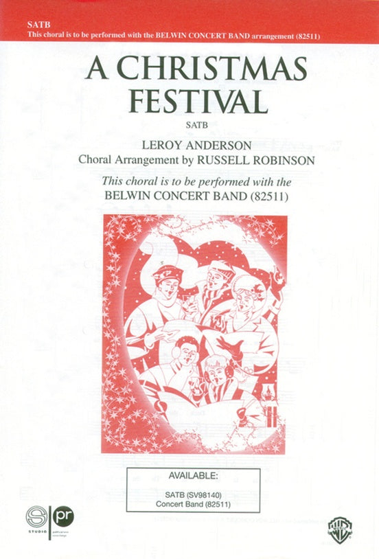 A Christmas Festival - SATB Choral Octavo/Concert Band (Digital Download)