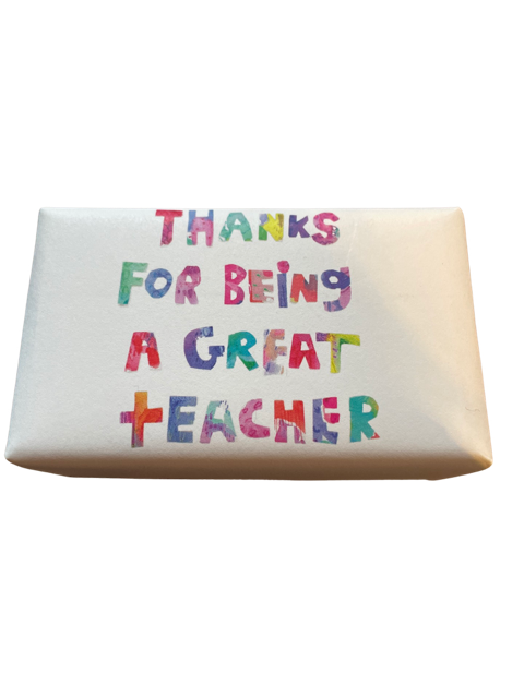 Soap Thanks for Being a Great Teacher