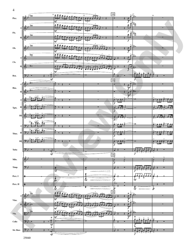 Honor, Laud and Rejoice – Full Orchestra Conductor Score & Parts (Digital Download)