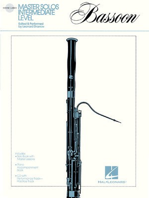 Master Solos Intermediate Level - Bassoon - Book/CD Pack - Various - Bassoon Linda Rutherford Hal Leonard Bassoon Solo /CD