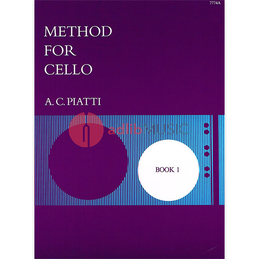 Piatti - Method Book 1 - Cello Stainer & Bell 7774A