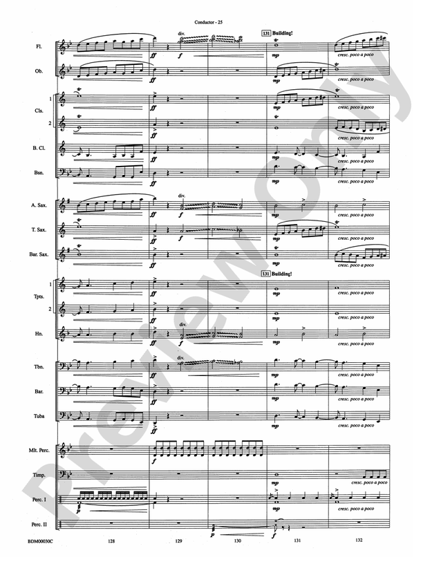 The Great Locomotive Chase - Concert Band Conductor Score & Parts (Digital Download)