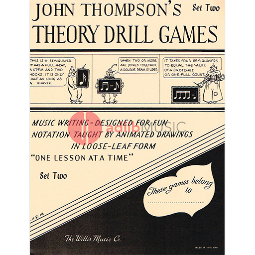 Theory Drill Games Set 2 - John Thompson Willis Music
