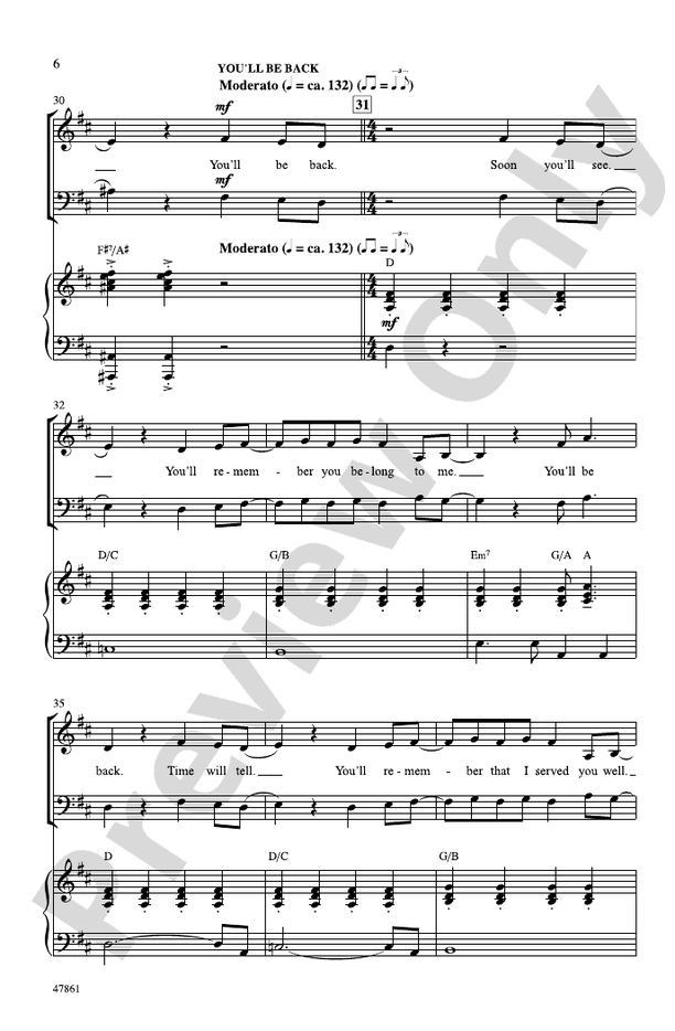 Hamilton Highlights – SAB Choral Octavo (Digital Download)