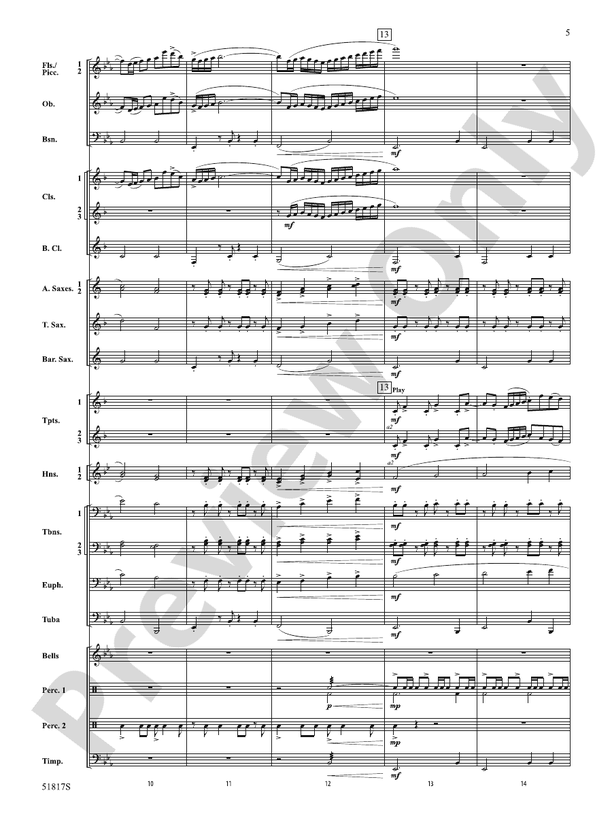 Trip the Light Fantastic! - Concert Band Conductor Score & Parts(Digital Download)