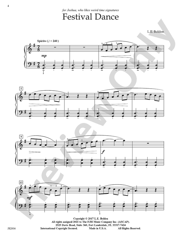 Festival Dance - Piano (Digital Download)