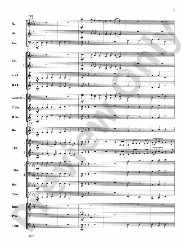 Twenty Carols in 2 Minutes - Concert Band Conductor Score & Parts (Digital Download)