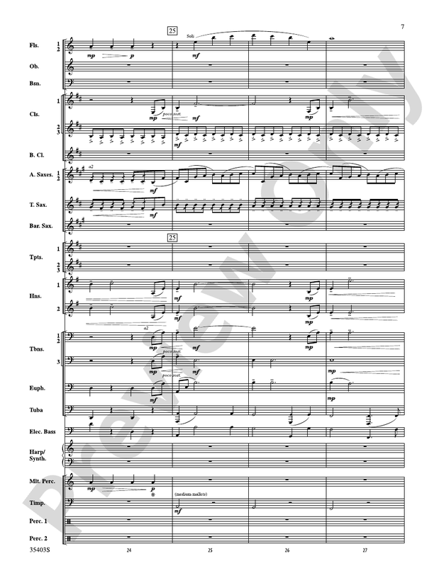 Harry Potter and the Deathly Hallows, Part 1, Suite from - Concert Band Conductor Score & Parts (Digital Download)