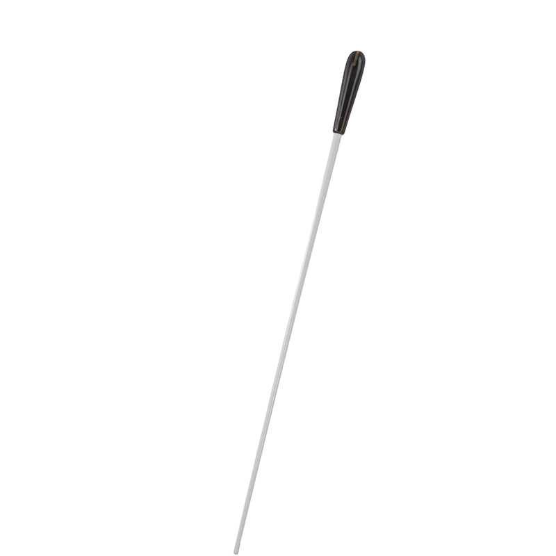 Takt White Conductors Baton with Ebony Handle and Brass Cross 13"