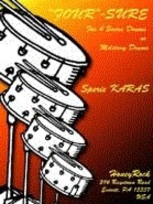 Four Sure 4 Snare Or Military Drums - Sperie Karas - Drums HoneyRock Percussion Quartet Score/Parts