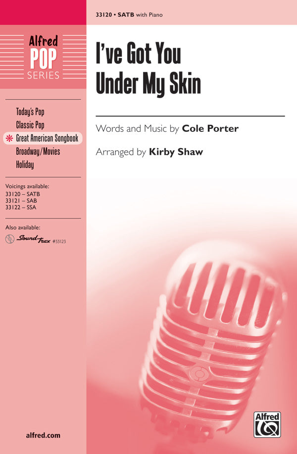 I'VE GOT YOU UNDER MY SKIN SATB