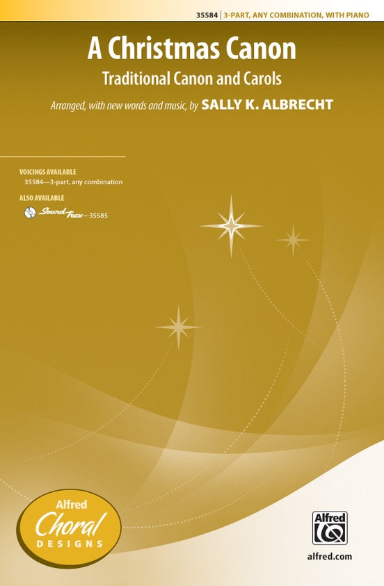 A Christmas Canon - 3-Part, any combination Choral Octavo (Digital Download)
