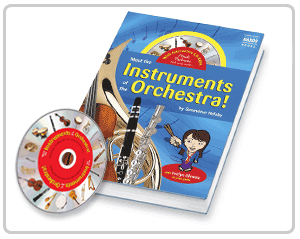 Meet the Instruments of the Orchestra  Childrens Book by Helsby Naxos