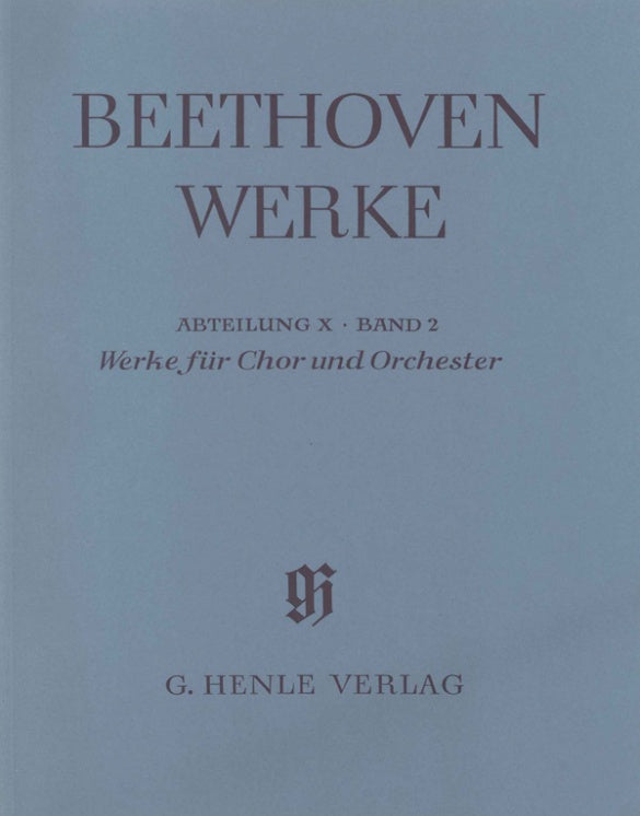 Choral Works with Orchestra Full Score