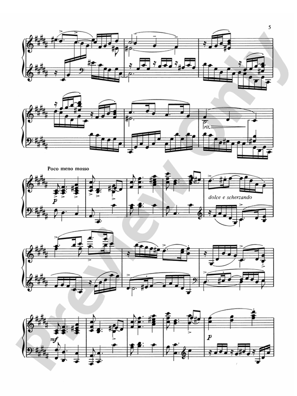 Miaskowsky - Three Sonatas - Piano Solo (Digital Download)
