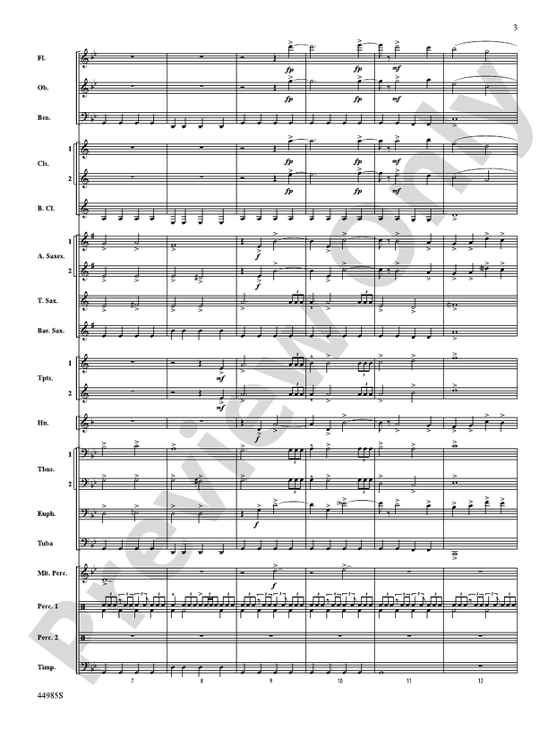 Pursuit of the Centaur - Concert Band Conductor Score & Parts (Digital Download)