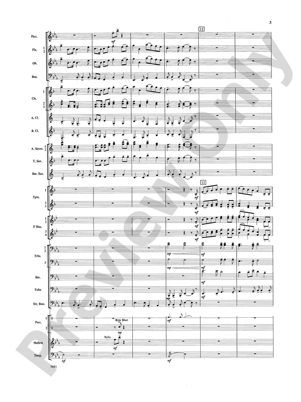 McMorran Suite - Concert Band Conductor Score & Parts (Digital Download)