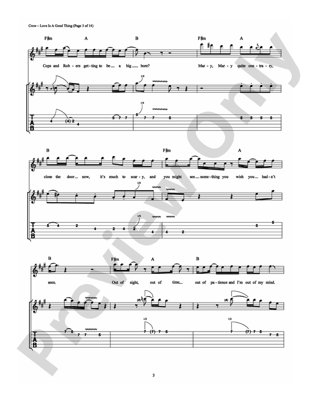 Love is a Good Thing - Guitar TAB (Digital Download)
