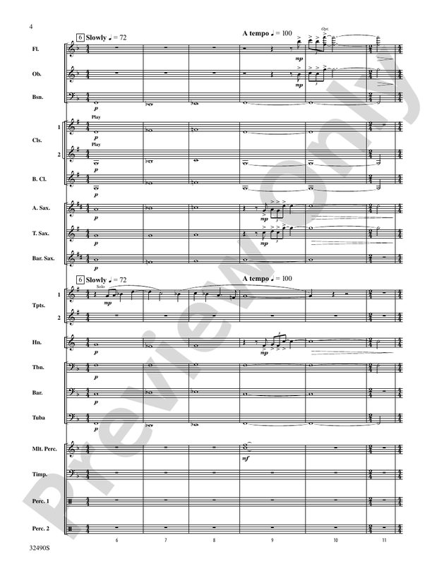 Splendor on the Wing - Concert Band Conductor Score & Parts (Digital Download)