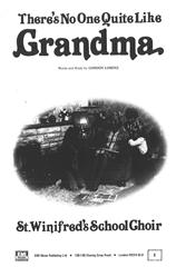 There's No One Quite Like Grandma - St Winifred's School Choir - PVG (Digital Download)