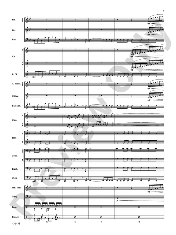 Rocky on Broadway - Concert Band Conductor Score & Parts (Digital Download)