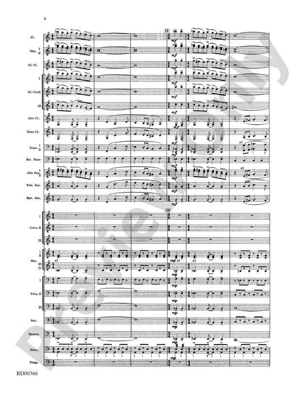 Rhythm of the Winds - Concert Band Conductor Score & Parts (Digital Download)
