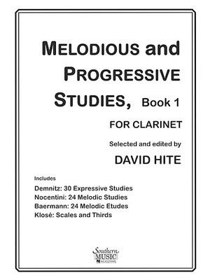 Melodious and Progressive Studies, Book 1 - for Clarinet - Clarinet David Hite Southern Music Co. Clarinet Solo