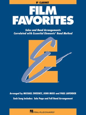 Film Favorites - Clarinet - Various - Clarinet John Moss|Michael Sweeney|Paul Lavender Hal Leonard