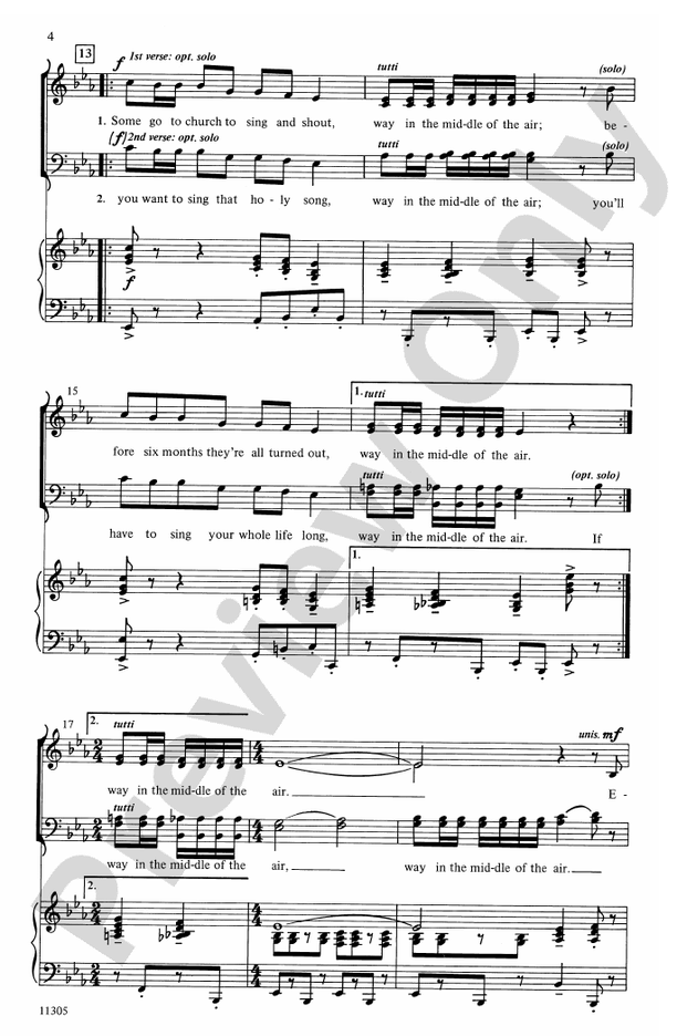 Ezekiel's Wheel – SATB Choral Octavo (Digital Download)