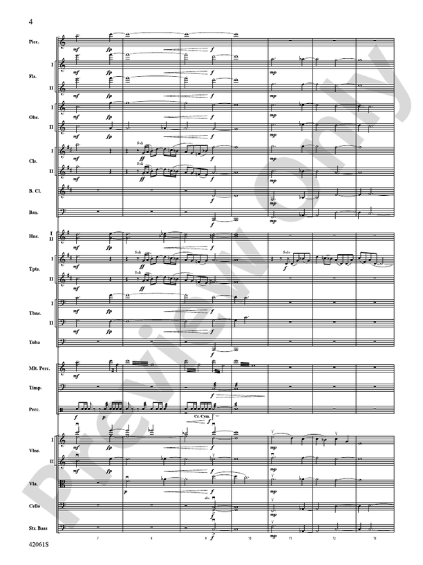 South County Sketches – Full Orchestra Conductor Score & Parts (Digital Download)