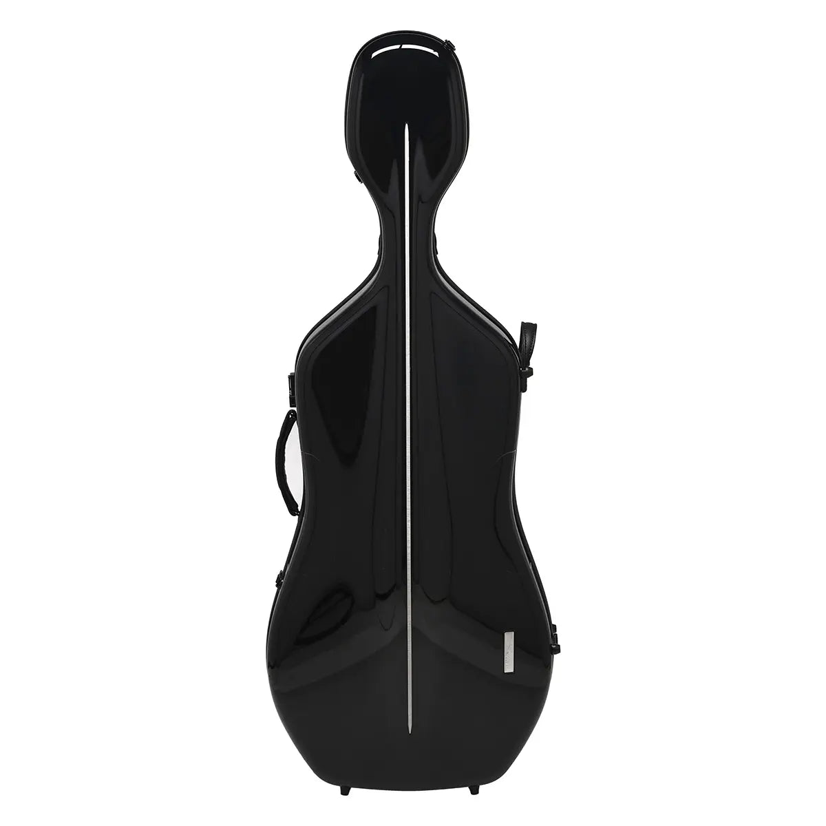 GEWA Air 3.9 Cello Case Black Gloss with Blue Interior