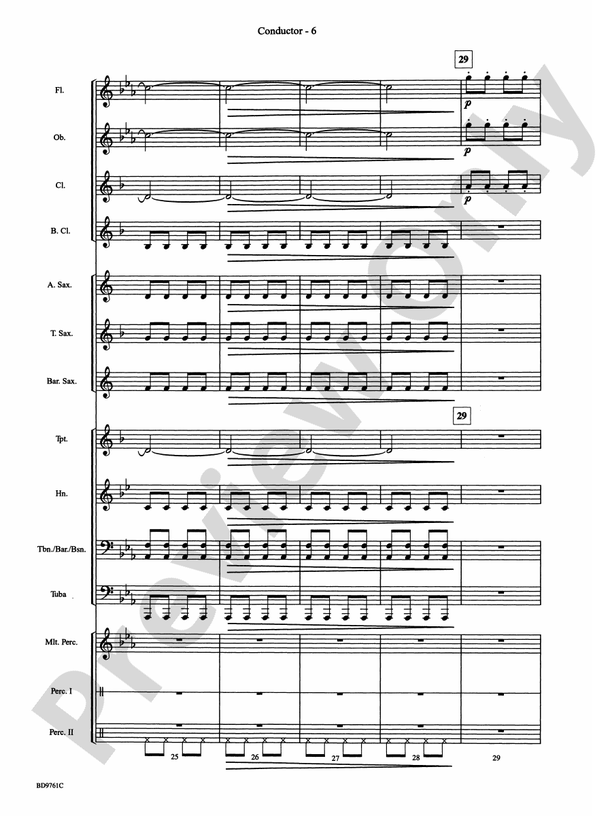 Bartok Suite (from For Children) - Concert Band Conductor Score & Parts (Digital Download)