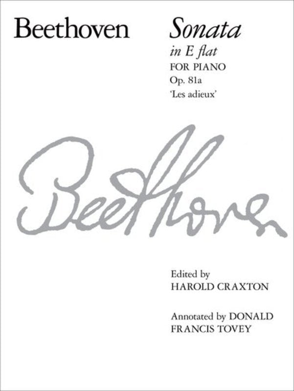 Beethoven Piano Sonata in Eb Op 81a