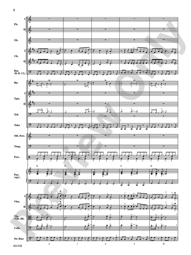 Last Friday Night (T.G.I.F.) / Edge of Glory - Full Orchestra Conductor Score & Parts (Digital Download)