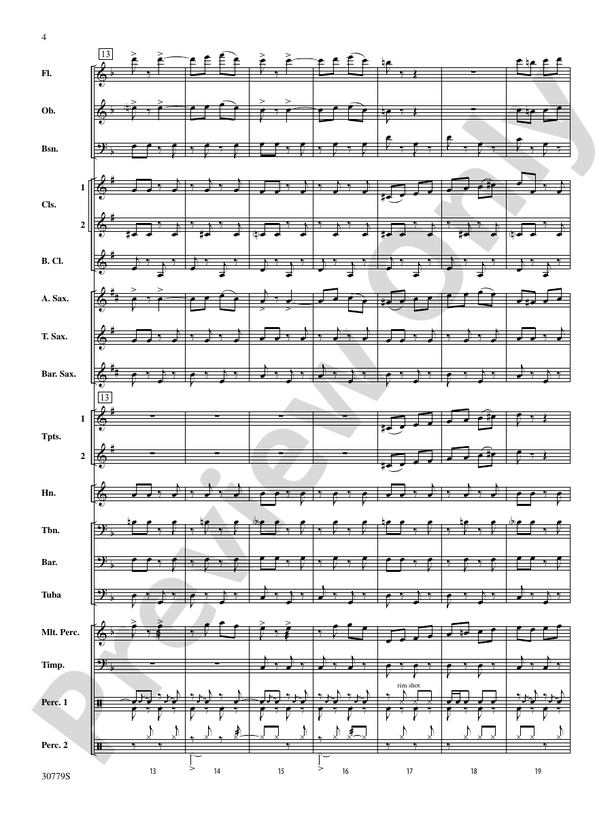 A Day at the Circus - Concert Band Conductor Score & Parts (Digital Download)