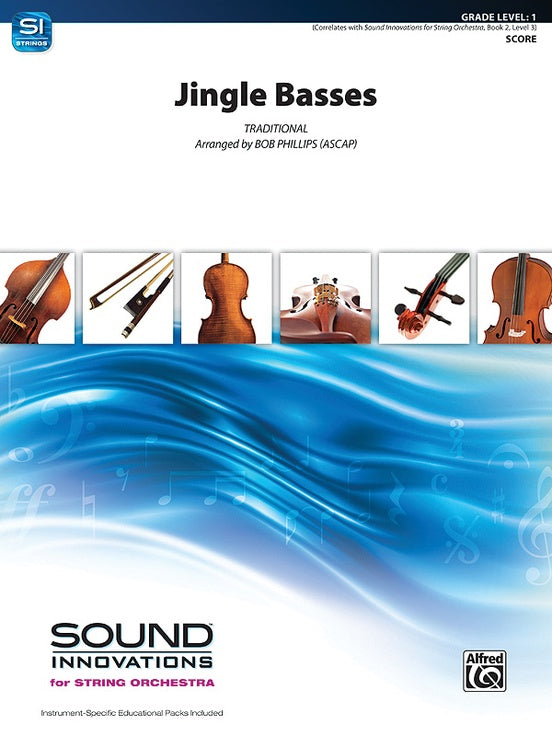Jingle Basses – String Orchestra Conductor Score & Parts (Digital Download)