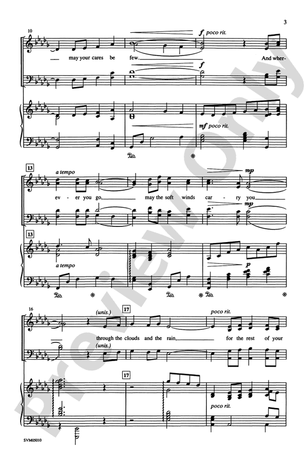And Wherever You Go – SATB Choral Octavo (Digital Download)