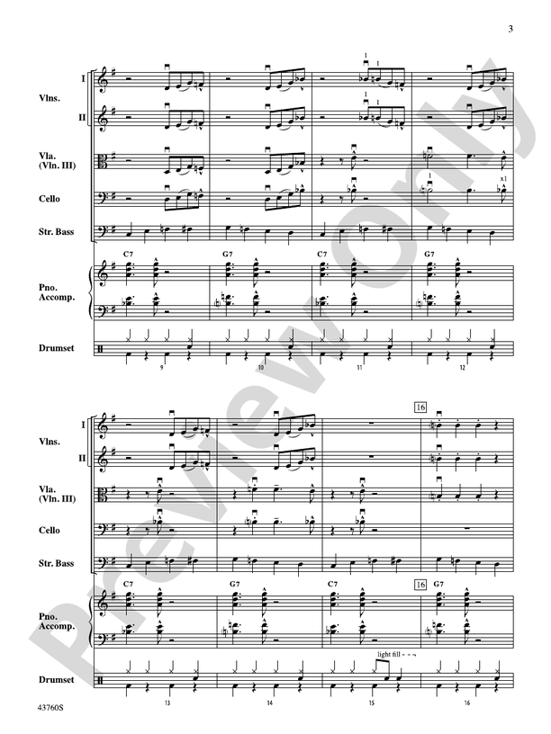 Jingle All the Way – String Orchestra Conductor Score & Parts (Digital Download)