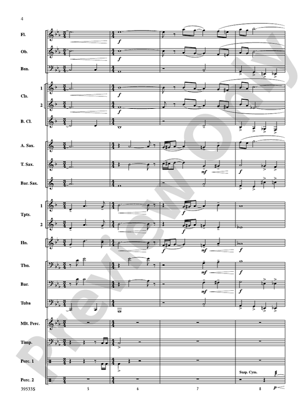 Dark Shadows (from the Original Motion Picture Soundtrack) - Concert Band Conductor Score & Parts (Digital Download)